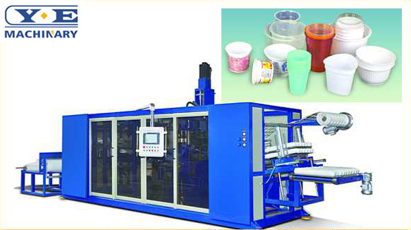 Plastic Cup Tilt-mold Thermoforming machine